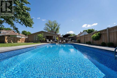162 Victoria Street, Southwest Middlesex, ON - Outdoor With In Ground Pool With Backyard