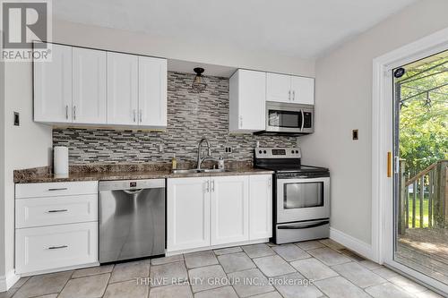 52 Renny Crescent, London, ON - Indoor Photo Showing Kitchen With Stainless Steel Kitchen With Double Sink