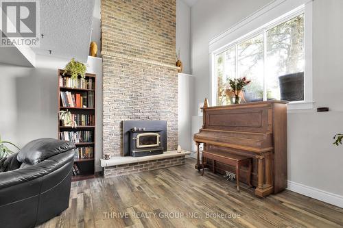 52 Renny Crescent, London, ON - Indoor With Fireplace