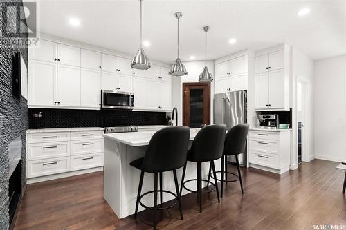 2508 Mcara Street, Regina, SK - Indoor Photo Showing Kitchen With Upgraded Kitchen
