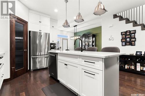 2508 Mcara Street, Regina, SK - Indoor Photo Showing Kitchen With Stainless Steel Kitchen With Upgraded Kitchen