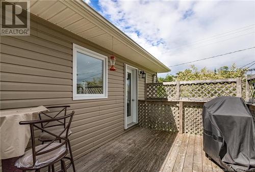 28 Carlton Drive, Quispamsis, NB - Outdoor With Deck Patio Veranda With Exterior