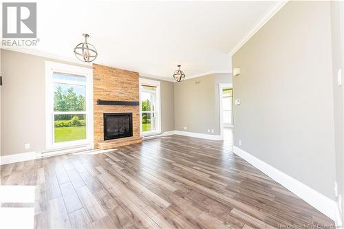 1095 Route 133, Grand-Barachois, NB - Indoor Photo Showing Living Room With Fireplace