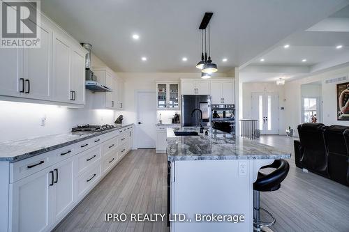 12 Hudson Drive, Brant (Brantford Twp), ON - Indoor Photo Showing Kitchen With Upgraded Kitchen