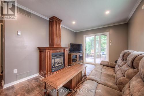 28 Peglar Crescent, Centre Wellington (Fergus), ON - Indoor Photo Showing Living Room With Fireplace