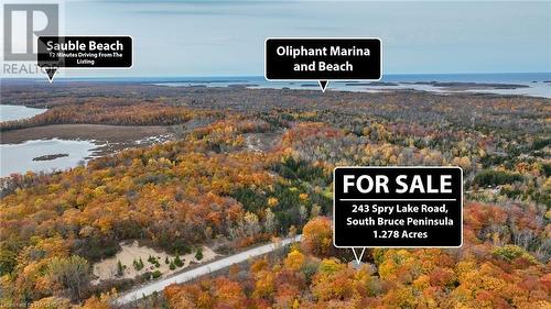 243 Spry Lake Road, Oliphant, ON - Outdoor With View