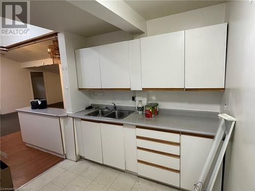 510 Valois Drive, Mattawa, ON - Indoor Photo Showing Kitchen With Double Sink