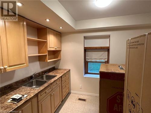 510 Valois Drive, Mattawa, ON - Indoor Photo Showing Kitchen With Double Sink