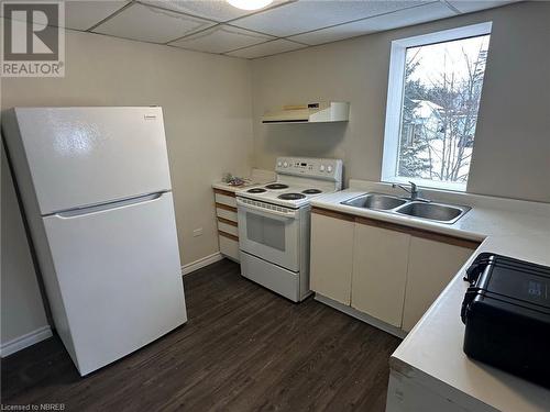 510 Valois Drive, Mattawa, ON - Indoor Photo Showing Kitchen With Double Sink