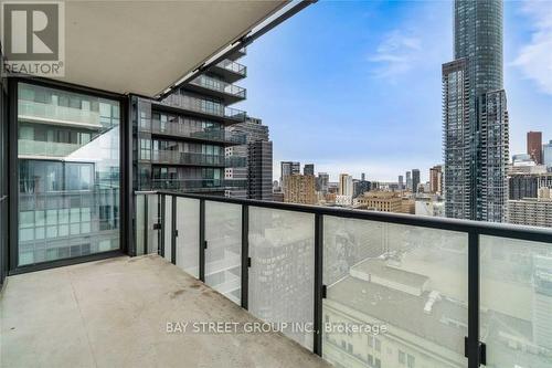 2610 - 15 Grenville Street, Toronto, ON - Outdoor With Balcony