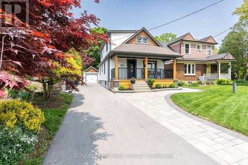 5901 Murray Street, Niagara Falls, ON - Outdoor With Deck Patio Veranda With Facade