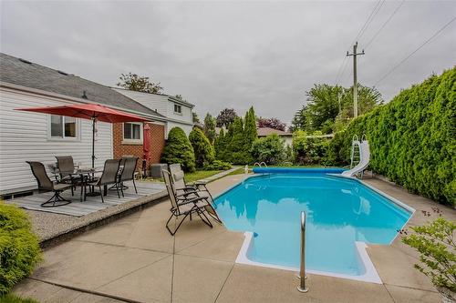 1092 Marley Crescent, Burlington, ON - Outdoor With In Ground Pool With Deck Patio Veranda