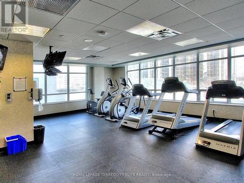 1608 - 4978 Yonge Street, Toronto, ON - Indoor Photo Showing Gym Room