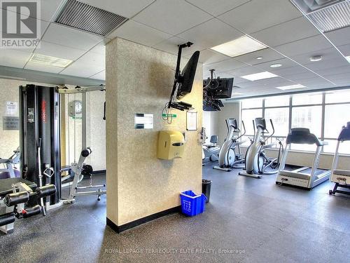 1608 - 4978 Yonge Street, Toronto (Lansing-Westgate), ON - Indoor Photo Showing Gym Room