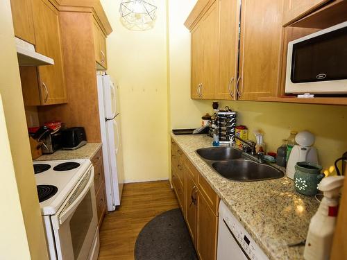 25 Sapphire Crt, Logan Lake, BC - Indoor Photo Showing Kitchen With Double Sink