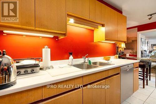 906 - 160 Frederick Street, Toronto (Moss Park), ON - Indoor Photo Showing Kitchen With Double Sink