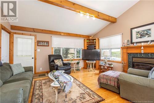 36 Zoel Maillet Lane, Saint-Edouard-De-Kent, NB - Indoor Photo Showing Living Room With Fireplace