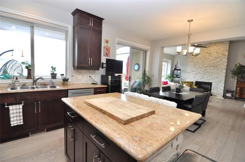 256-5165 Trepanier Bench Road, Peachland, BC - Indoor Photo Showing Other Room With Fireplace