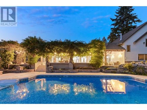 539 Knowles Road, Kelowna, BC - Outdoor With In Ground Pool With Backyard