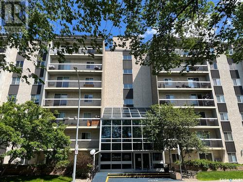 614 4045 Rae Street, Regina, SK - Outdoor With Balcony With Facade