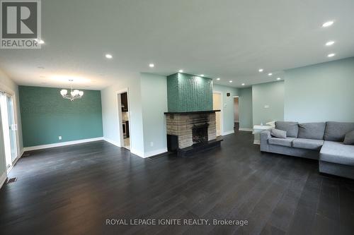 23296 Highway 48, Georgina (Baldwin), ON - Indoor Photo Showing Living Room With Fireplace