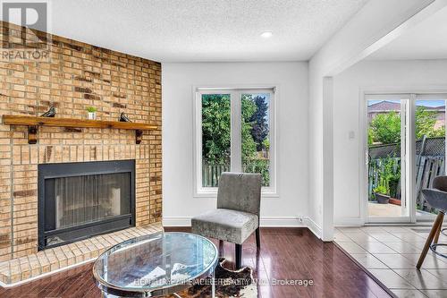 87 Sandmere Avenue, Brampton, ON - Indoor Photo Showing Living Room With Fireplace