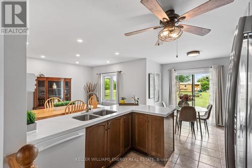 27 Songbird Crescent, Kawartha Lakes, ON - Indoor Photo Showing Kitchen With Double Sink