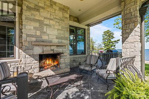 175 Pineway Parkway, Kingsville, ON - Outdoor With Fireplace With Deck Patio Veranda