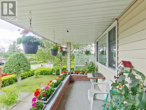 6165 Lois Street, Powell River, BC - Outdoor With Deck Patio Veranda With Exterior