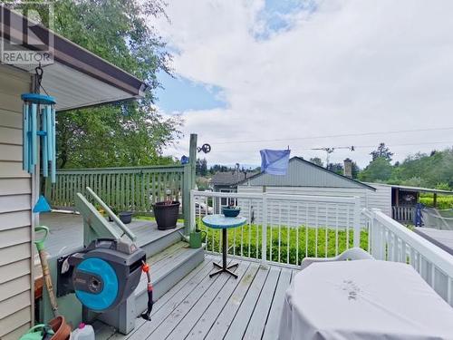 6165 Lois Street, Powell River, BC - Outdoor With Deck Patio Veranda With Exterior