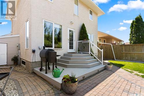 10254 Wascana Estates, Regina, SK - Outdoor With Deck Patio Veranda With Exterior