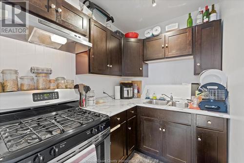 12147 St. Jacques Street, Tecumseh, ON - Indoor Photo Showing Kitchen With Double Sink