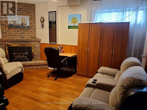 46 - 6040 Montevideo Road, Mississauga, ON - Indoor Photo Showing Living Room With Fireplace