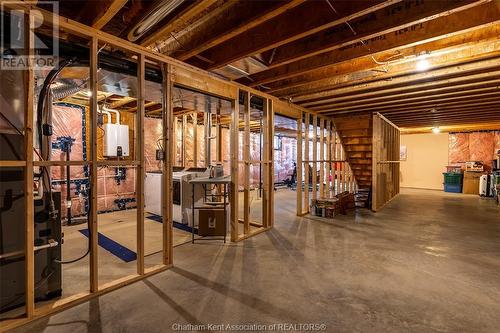 121 Howard Road, Chatham, ON - Indoor Photo Showing Basement