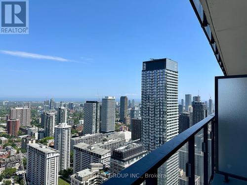 4113 - 11 Wellesley Street W, Toronto, ON - Outdoor With Balcony