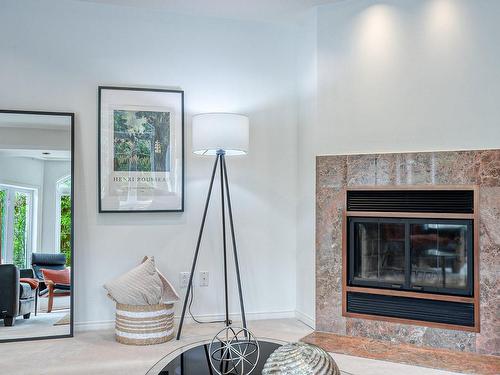 Family room - 458 Rue Kéroack, Saint-Bruno-De-Montarville, QC - Indoor Photo Showing Living Room With Fireplace