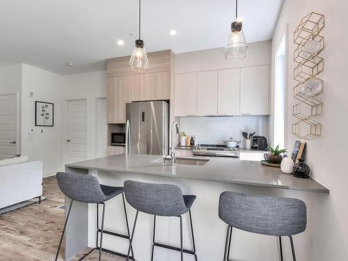 Kitchen - 109-3025 Av. Des Gouverneurs, Laval (Duvernay), QC - Indoor Photo Showing Kitchen With Upgraded Kitchen