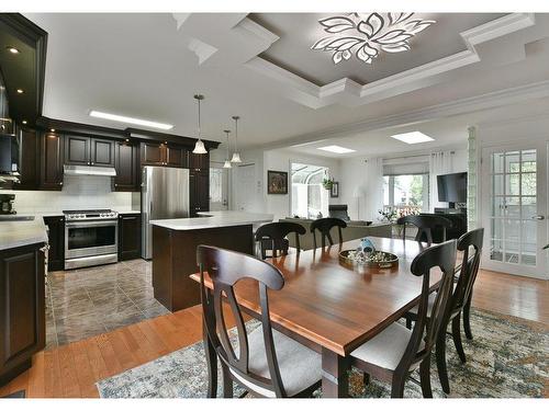 Overall view - 57 Rue Des Pinsons, Saint-Basile-Le-Grand, QC - Indoor Photo Showing Dining Room