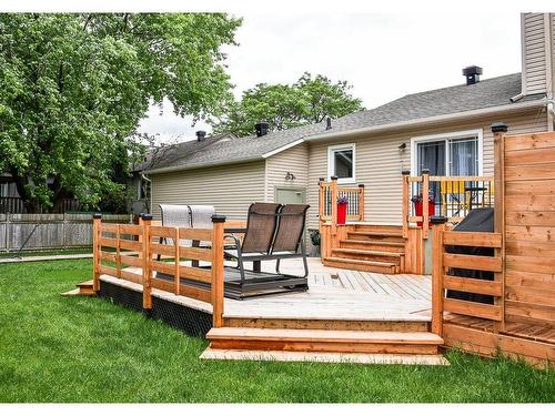 Patio - 57 Rue Des Pinsons, Saint-Basile-Le-Grand, QC - Outdoor With Deck Patio Veranda With Exterior