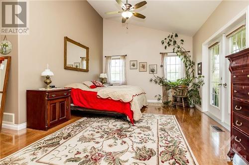 Primary bedroom with half vaulted ceiling - 328 Humphries Road, Renfrew, ON - Indoor Photo Showing Other Room