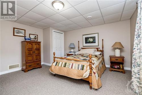 Lower level bedroom - 328 Humphries Road, Renfrew, ON - Indoor Photo Showing Bedroom