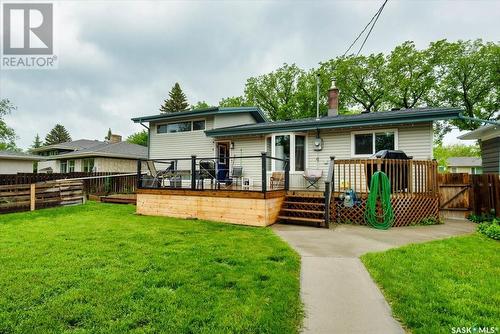 3920 18Th Avenue, Regina, SK - Outdoor With Deck Patio Veranda