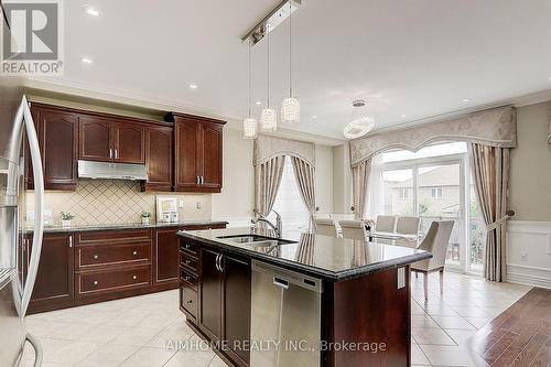 24 Pullman Road, Vaughan (Patterson), ON - Indoor Photo Showing Kitchen With Double Sink