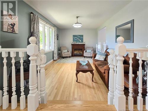 30 Gorman Boulevard, Nelson, NB - Indoor Photo Showing Living Room With Fireplace