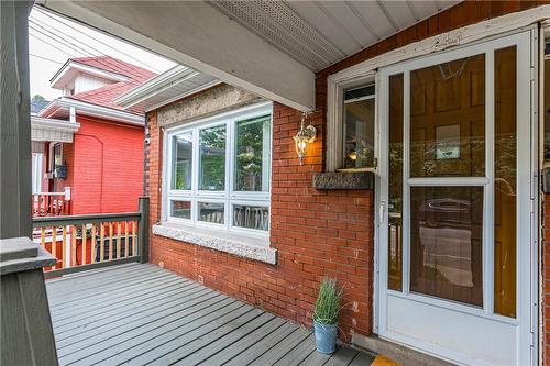 244 Gage Avenue S, Hamilton, ON - Outdoor With Deck Patio Veranda With Exterior