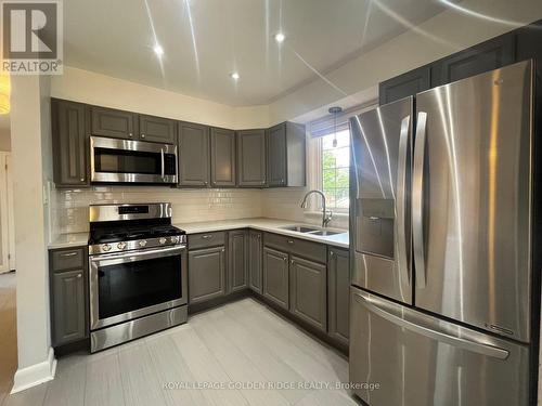 2100 Edinburgh Drive, Burlington, ON - Indoor Photo Showing Kitchen With Stainless Steel Kitchen With Double Sink