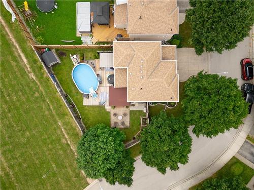 5135 Bunton Crescent, Burlington, ON - Outdoor With Above Ground Pool With View
