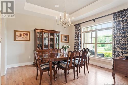 155 Boundary Drive, Moncton, NB - Indoor Photo Showing Dining Room