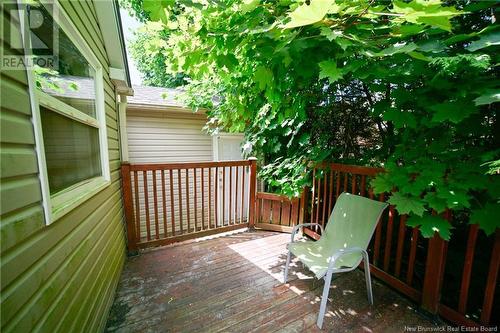 597 Smythe Street, Fredericton, NB - Outdoor With Deck Patio Veranda With Exterior