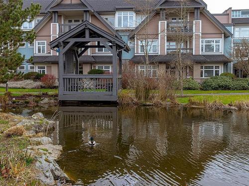 359-4488 Chatterton Way, Saanich, BC - Outdoor With Body Of Water With Facade